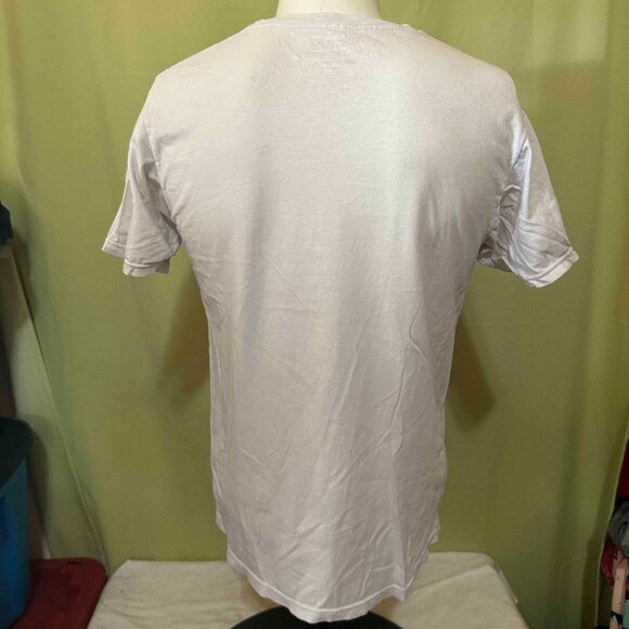 Dragon Ball Z Son Goku Vegeta Gohan Trunks Men's White T Shirt Size Medium Toei - Picture 2 of 3